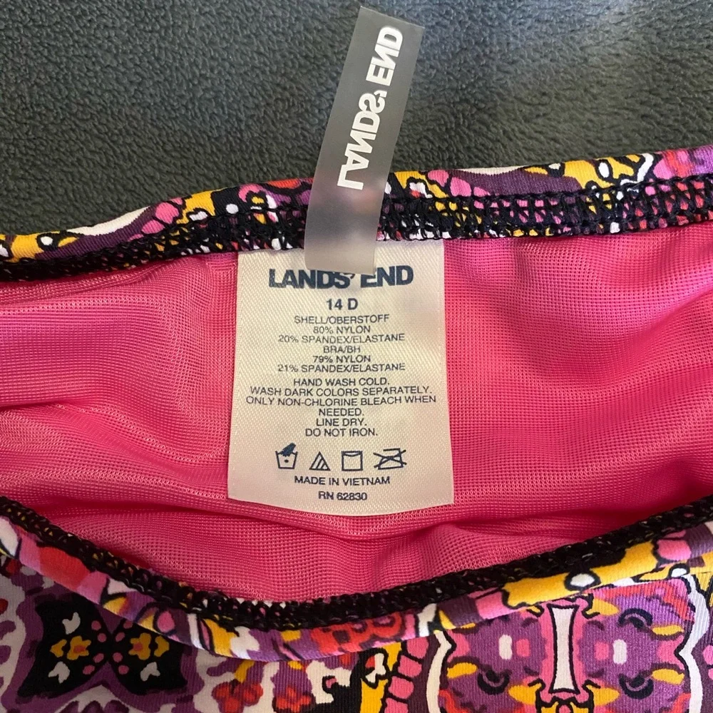 Lands End TANKINI swimsuit - Picture 2 of 7